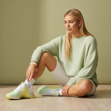 NIKE Metcon 9 Универсальная Низкая Обувь для Тренировок Женская Зеленая