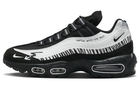 Nike Air Max 95 'Sketch' Low Топ Спортивная Повседневная Обувь Черный