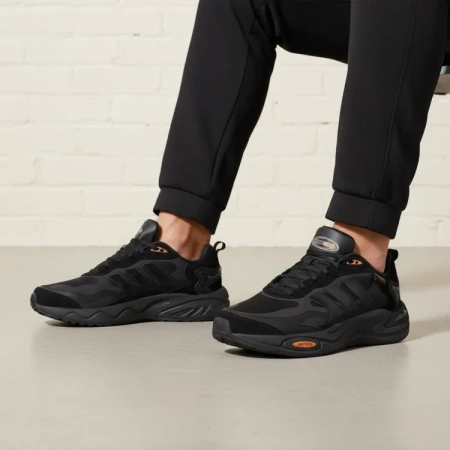 Adidas CLIMAWARM Износостойкие Низкие Беговые Кроссовки Унисекс Черные