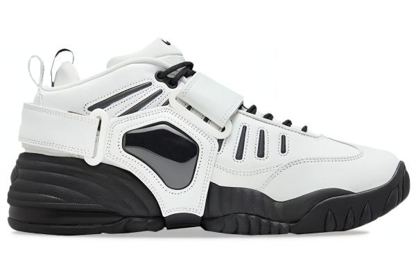 Ambush X Nike Air Adjust Force SP 'Белый цвет вершины и Черный' Модные низкие топы Винтажные баскетбольные кроссовки