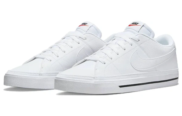 Nike Court Legacy Универсальная низкая обувь для скейтбординга мужская белая из переработанного материала