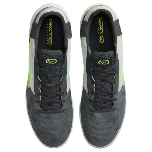 Nike Streetgato Удобные противоскользящие и устойчивые к истиранию футбольные бутсы унисекс черные