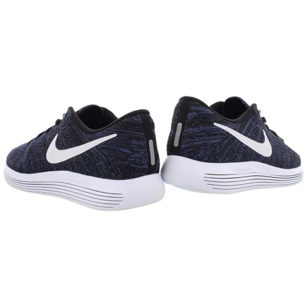 Nike LunarEpic Flyknit Износостойкие и Легкие Низкие Беговые Кроссовки Женские Черные