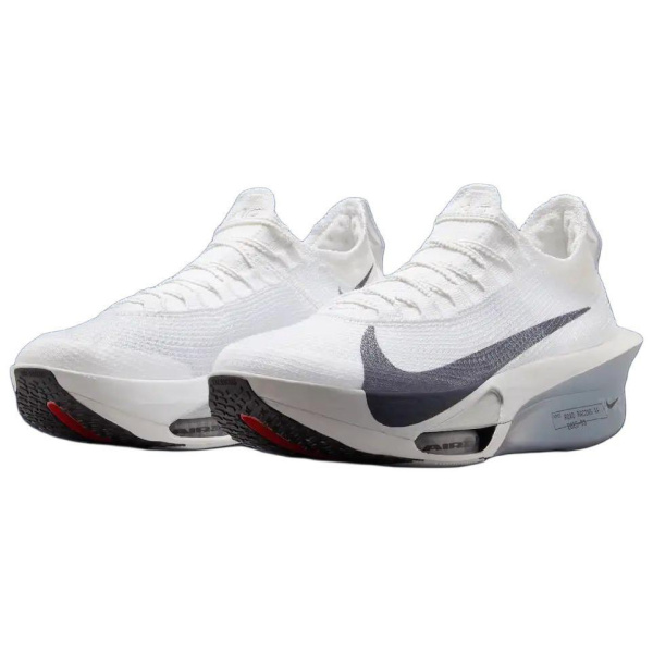 Nike Air ZOOM Alphafly Next% 3 Полиэстер Текстиль Низкий Топ Марафон Беговые Кроссовки Мужские Белый Черный