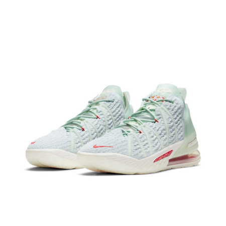 Nike Lebron 18 EP Lebron 8 QS Forbidden City Low Мужские баскетбольные кроссовки Светло-зеленый Красный