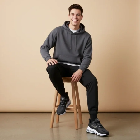 Nike Air Max 270 Текстиль Синтетическая кожа Амортизация Дышащий Легкий Низкий верх Подушка воздуха Беговые кроссовки