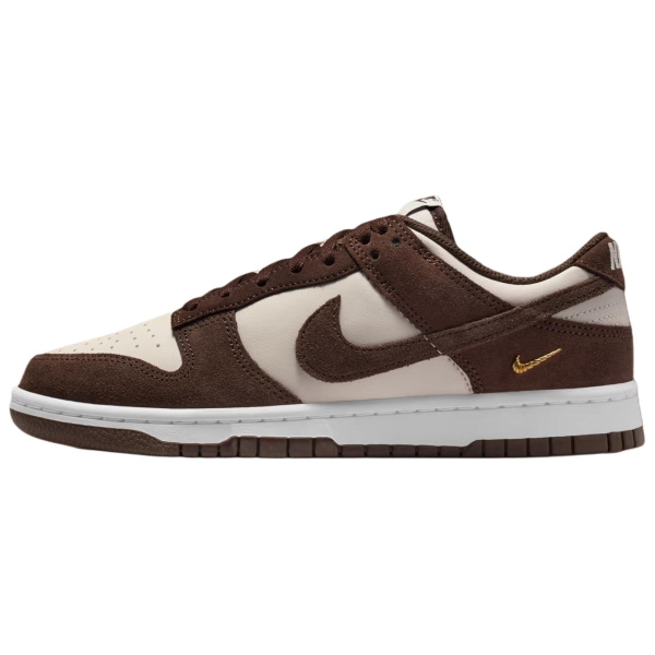 Nike Dunk Low Top Скейтборд Кроссовки Женские Коричневые