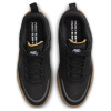 Nike SB DAY ONE Замша Устойчивая к истиранию Дышащие Низкие Кеды для Детей Лайфстайл Черные Унисекс