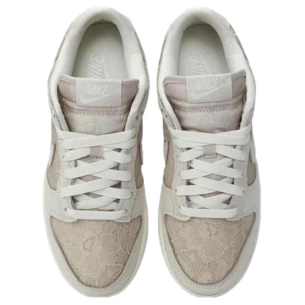 Nike Dunk Slip-Resistant Abrasion-Resistant Low-Top Скейтборд Кроссовки Женские Белый Розовый