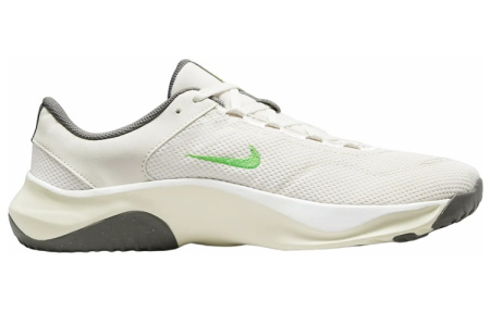 Nike Legend Essential 3 Амортизация Противоскользящие Низкие Кроссовки для тренировок Мужские Белые Зеленые