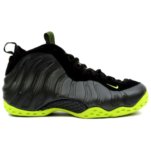 Nike Foamposite One Удобный устойчивый к истиранию дышащий верх винтажные баскетбольные кроссовки мужской черный