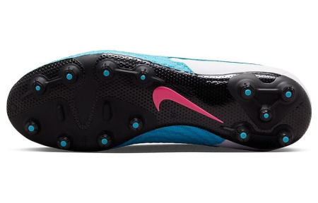 Nike Phantom GX Academy HG AG Амортизация Противоскользящие Устойчивые к истиранию Футбольные бутсы Унисекс Синий Белый