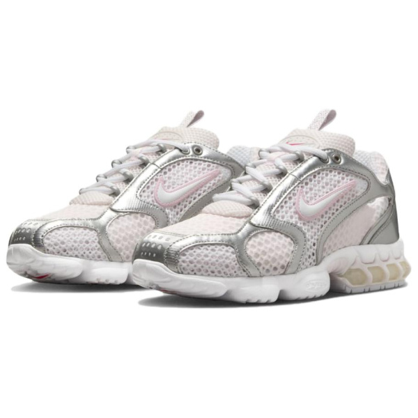 Nike Air Zoom Spiridon Cage 2 Противоскользящая Устойчивая к истиранию Низкий Верх Повседневная Обувь Женская Розовая