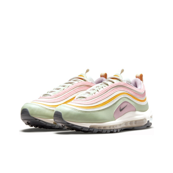 Nike Air Max 97 Low Топ Повседневные Беговые Кроссовки Женские Нежно-Розовые