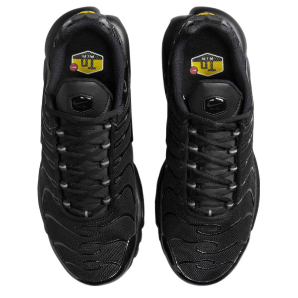 Nike Air Max Plus Дышащие Низкие Повседневные Беговые Кроссовки Женские Черные