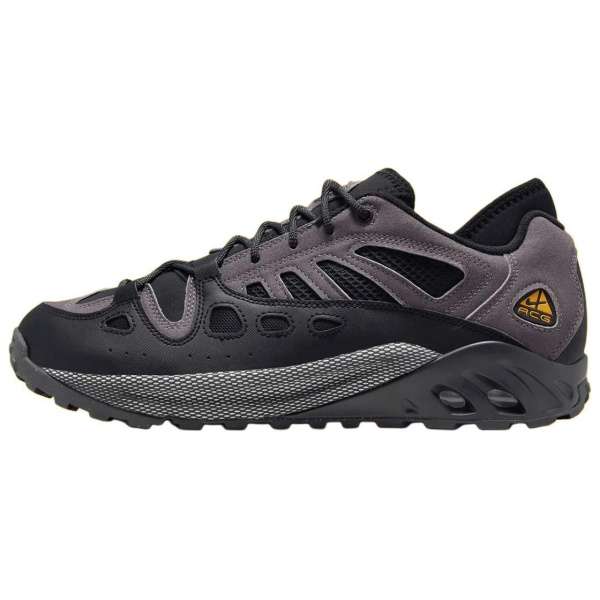 Nike ACG Air Exploraid Противоскользящая Устойчивая к истиранию Низкий Верх Походная Обувь Унисекс Черная