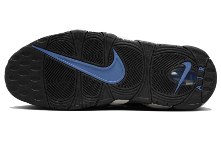 Nike Air More Uptempo MID Топ Винтажные Баскетбольные Кроссовки Мужские Черно-Белые