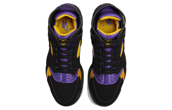 Nike Air Pilot Huarache Slip-Resistant Abrasion-Resistant High-Top Баскетбольные кроссовки Мужские