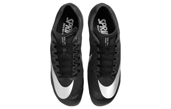 Nike Zoom Rival Сетка Амортизация Устойчивость к износу Отскок Низкий Верх ТРЕНИРОВОЧНАЯ БЕЖА ОБУВЬ Унисекс Черный