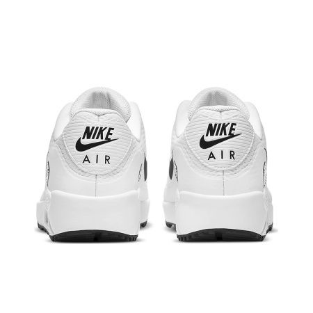 Nike Air MAX 90 Low Топ Повседневные Беговые Кроссовки Унисекс Белый Черный