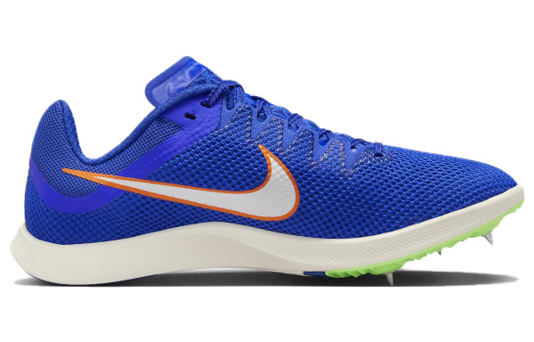 Nike Zoom Rival Удобная Сетчатая Ткань Устойчивая к Износу Дышащая Низкий Верх ТРЕНИРОВОЧНАЯ БЕЖА ЛИЦЕВЫЙ Унисекс СИНИЙ