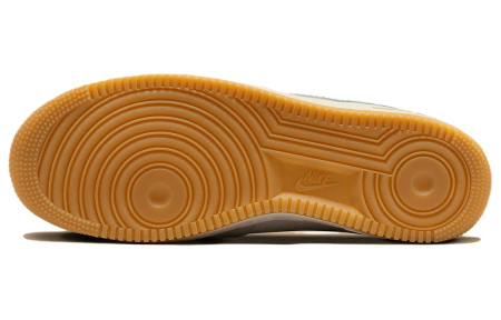 Nike Air Force 1 Low Топ Скейтборд Кроссовки Мужские Бежевый Хаки