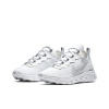 Nike React Element 55 Амортизация Противоскользящие Низкие Кроссовки для Бега на Дистанцию Мужские Чисто Белые