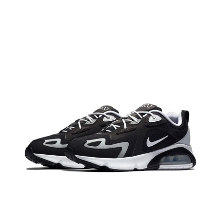 Nike Air Max 200 Текстиль Синтетическая кожа Низкий верх Воздушная подушка Повседневные беговые кроссовки Мужские