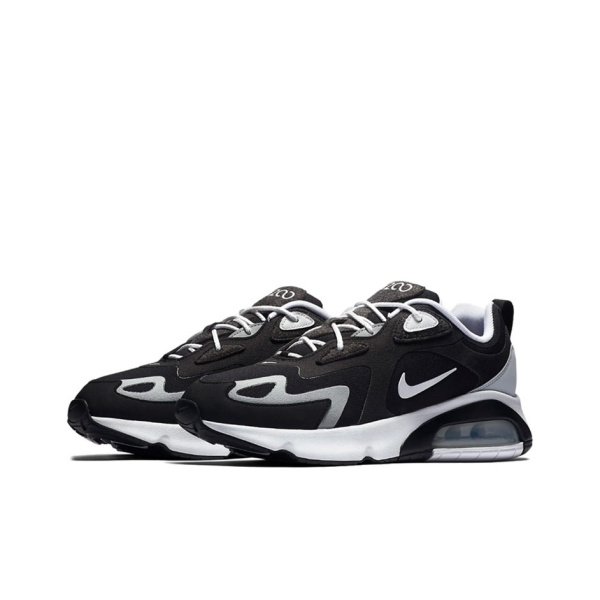 Nike Air Max 200 Текстиль Синтетическая кожа Низкий верх Воздушная подушка Повседневные беговые кроссовки Мужские