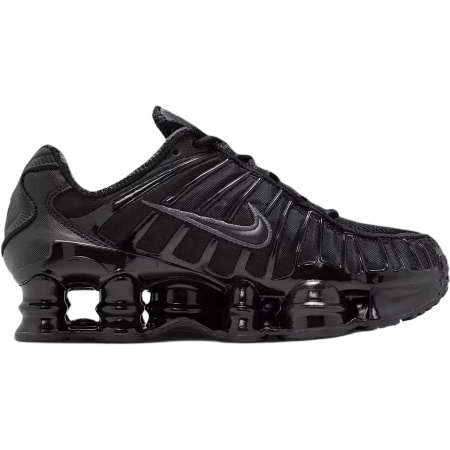 Nike Shox TL Series Low Топ Детские Беговые Кроссовки Черные Унисекс