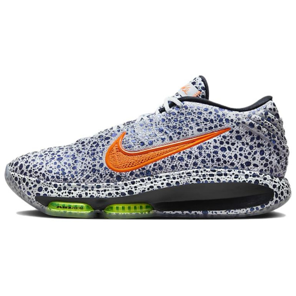 Nike GT Hustle 3 Low Баскетбольные кроссовки Унисекс Белый Синий Азиатская версия