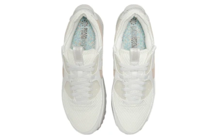 Nike Air Max 90 Винтаж Амортизация Низкие Повседневные Беговые Кроссовки Мужские Экрю