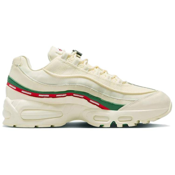 UNDEFEATED X Nike Air Max 95 Беговые кроссовки Мужские Экрю