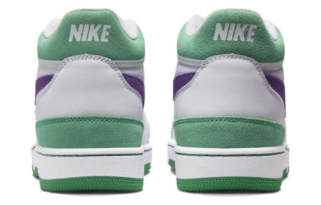 Nike Mac Attack 'Wimbledon' Устойчивые к истиранию Дышащий MID Скейтбординг Кроссовки Мужские Белый Зеленый