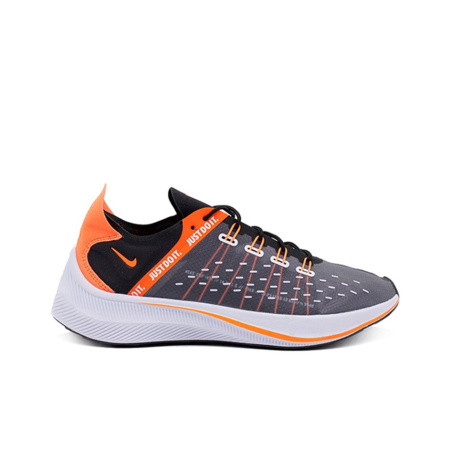 Nike EXP X14 Сетка Anti-Slip Легкий Низкий Топ Марафон Беговые кроссовки Мужские Черный Серый Оранжевый