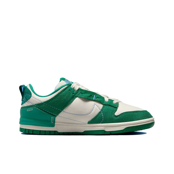 Nike Dunk Disrupt 2 'Малахитовый' Низкие Кроссовки для Скейтбординга Женские Белые Зеленые