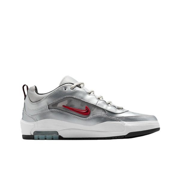 Nike Air Max Ishod противоскользящие устойчивые к истиранию низкие кеды для скейтбординга мужские серебряные