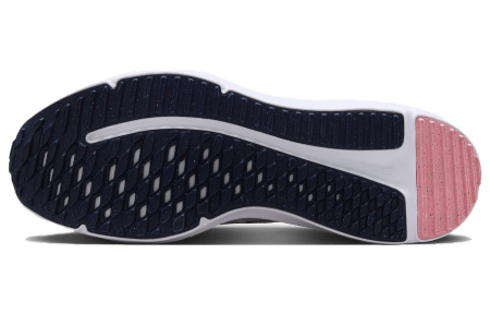 Nike Downshifter 12 Амортизация Устойчивость к истиранию Дышащий Низкий Топ Повседневные Беговые кроссовки Женские Белый Розовый