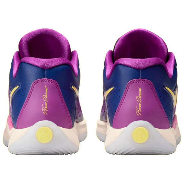 Nike KD 17 Low Топ Баскетбольные кроссовки Мужской Черный Фиолетовый Синий Азиатская версия