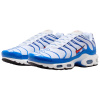 Nike Air Max Plus Беговые кроссовки Унисекс Белый Синий