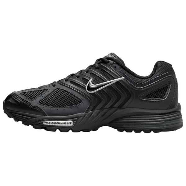 Nike Air Pegasus 2005 Устойчивые к истиранию Низкие Повседневные Беговые Кроссовки Мужские Черные Серебряные