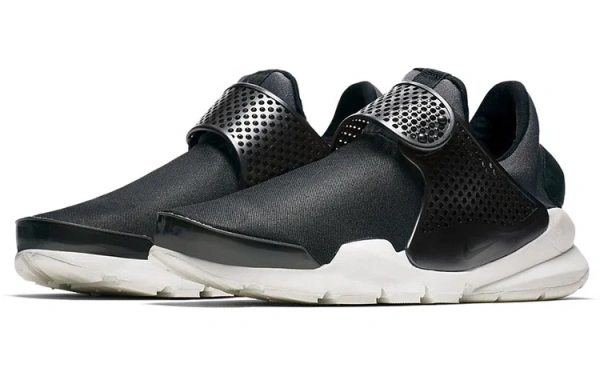 Nike Sock dart Ткань Амортизация Противоскользящий Низкий Верх Повседневная Обувь Женская Черная