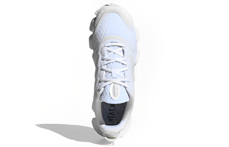 Adidas Climacool Boost Текстиль TPU Дышащий Низкий Верх Беговые кроссовки Унисекс Синий Белый