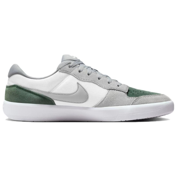 Nike SB Force 58 Текстиль Кожа Скейтбординг Кроссовки Мужские Серый Зеленый