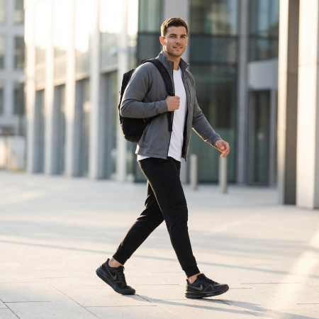 Nike Zoom Structure 25 Устойчивый к истиранию Низкий Топ Повседневный Бег на длинные дистанции Городское Коммутирование