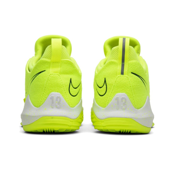Nike PG 1 Вольт Амортизация Противоскользящие Низкие Баскетбольные Кроссовки для Игры Мужские Неоново-зеленый