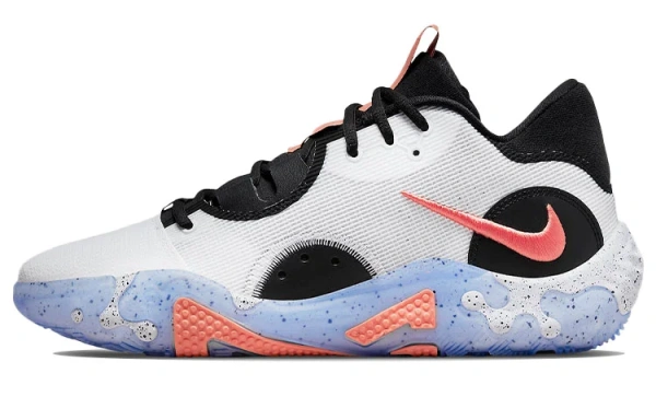 Nike PG 6 EP Павл Джордж Низкие кроссовки для баскетбола React унисекс белая черная азиатская версия