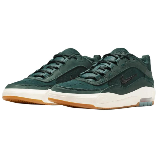 Nike Air Max Ishod Low Скейтборд Кроссовки Унисекс Темно-зеленый
