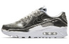 Nike Air Max 90 Low Топ Повседневные беговые кроссовки Женские Серебряные