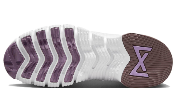Nike Free Metcon 5 Устойчивые к истиранию Дышащие Низкие Кроссовки для тренировок Женские Фиолетовые